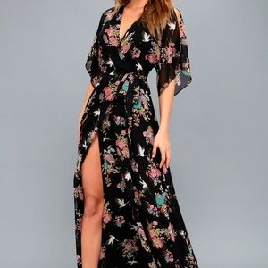 Lulu’s Maxi Wrap Dress